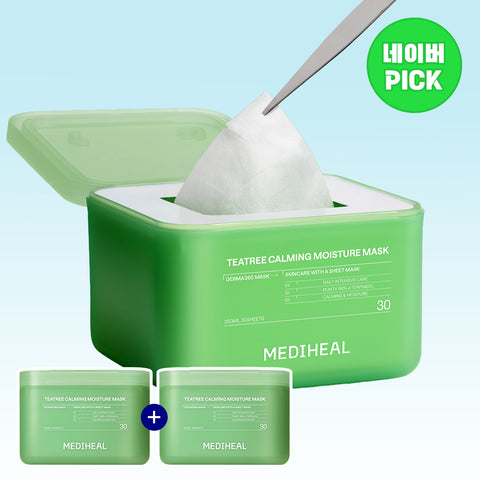 Mediheal Derma365 Pick-and-Use Sheet Mask 30 Sheets (2 Pack)