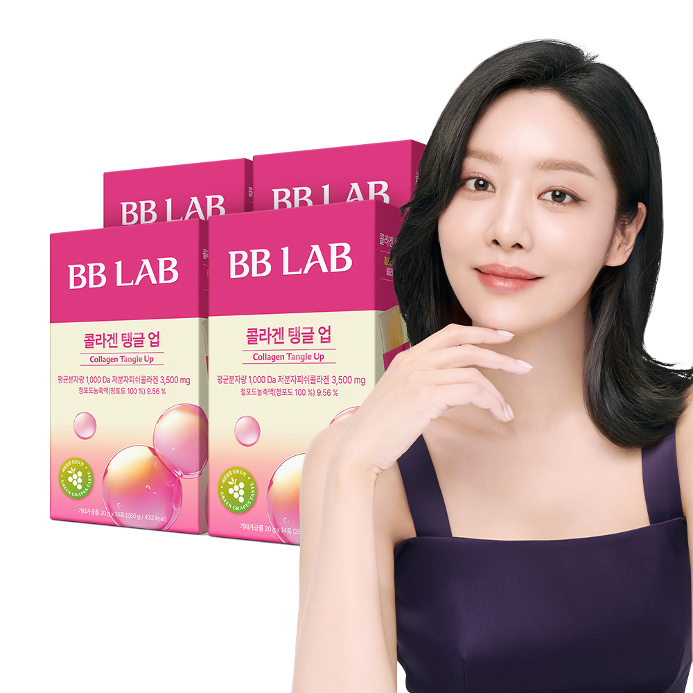 Nutrione BB Lab Collagen Tangle-Up Jelly Stick (14 Sticks) x4