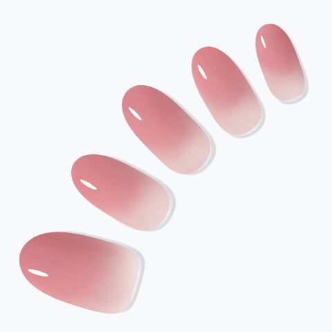 Dashing Diva Magic Press Rose Layer (Almond) Nail Tips