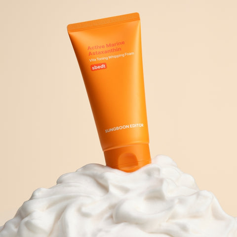 Sungboon Editor Active Marine Astaxanthin Spot-Targeting Whipping Cleansing Foam 120ml