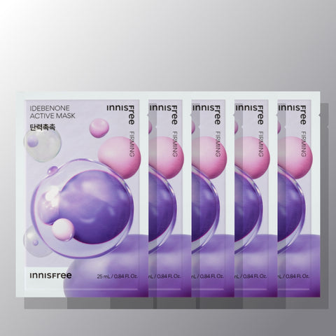 Innisfree Active Mask Idebenone (Firming & Moisturizing) 25ml x 5 Sheets