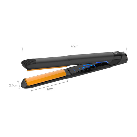 Glampalm Glam Muse Touch Volume Salon Hair Iron Black GP202TBK