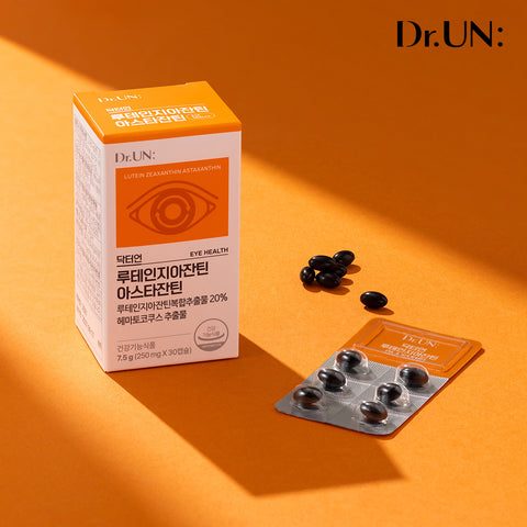 Newtree Dr. Un Lutein Zeaxanthin Astaxanthin 30 Capsules (6 Pack)