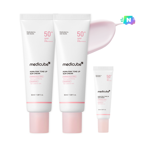 Medicube PDRN Pink Tone-Up Sun Cream 50ml (2 pack)