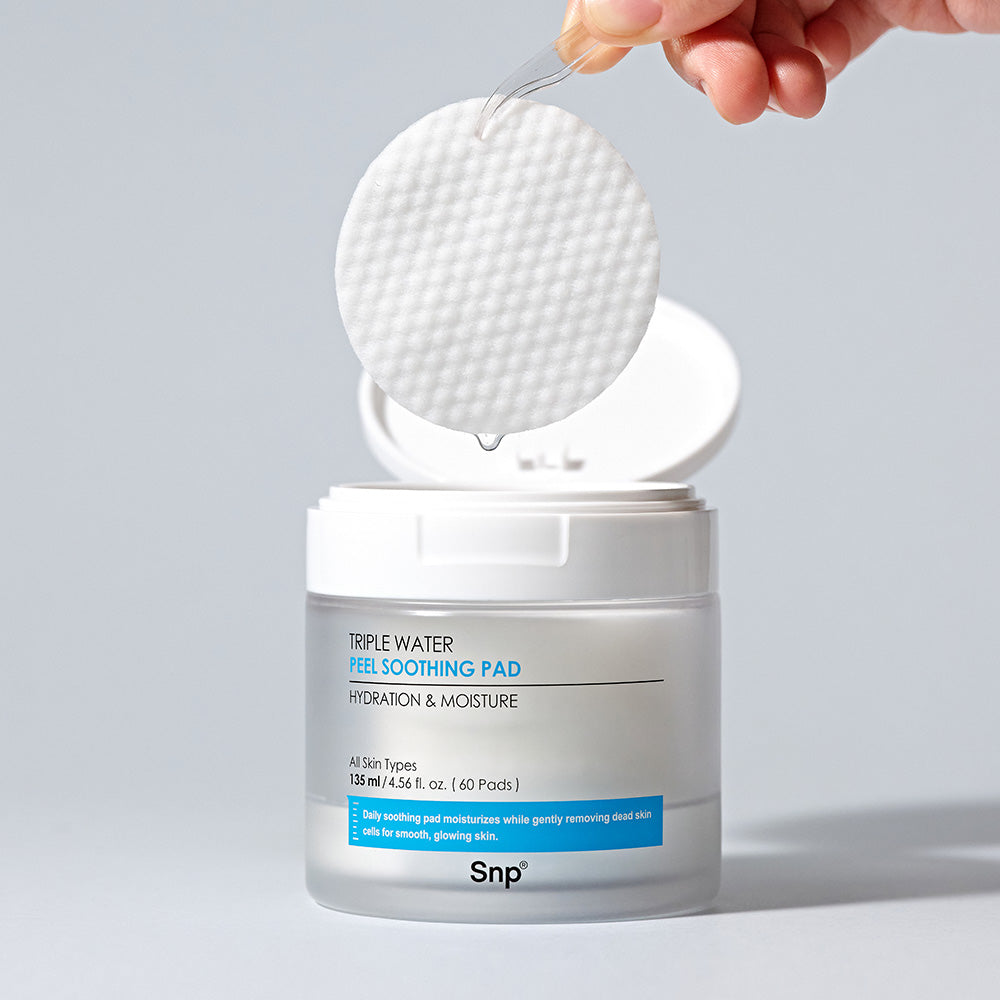 SNP LAB+ Triple Water Filling Soothing Toner Pads 60P