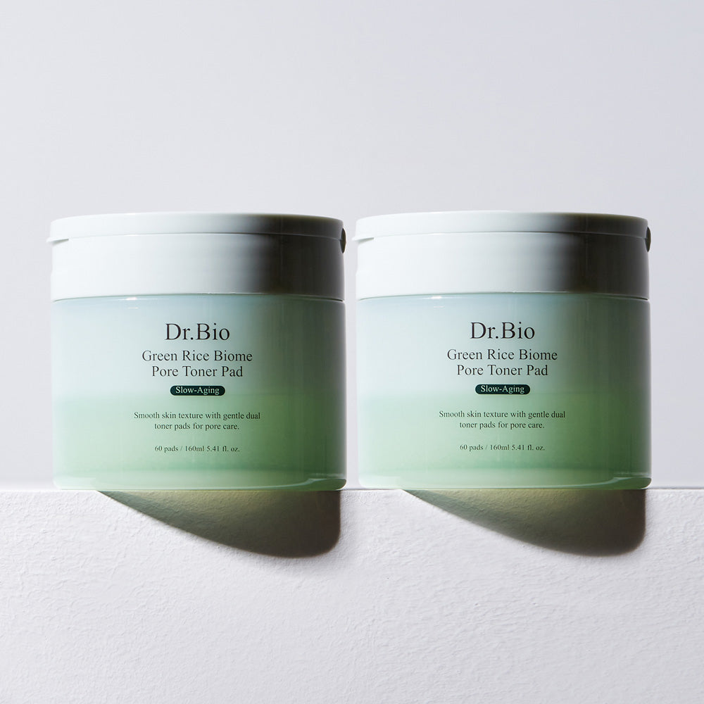 Dr.Bio Green Rice Biome Pore Toner Pads 60P (2 Pack)