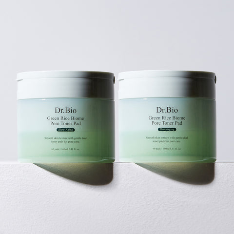 Dr.Bio Green Rice Biome Pore Toner Pads 60P (2 Pack)