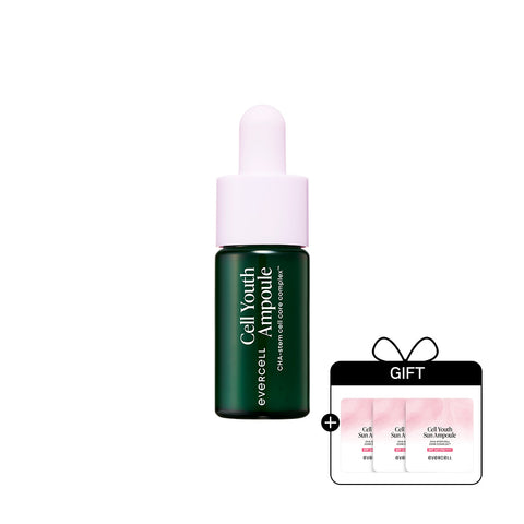Evercell Cell Youth Ampoule 7ml + Sun Ampoule 1ml x3