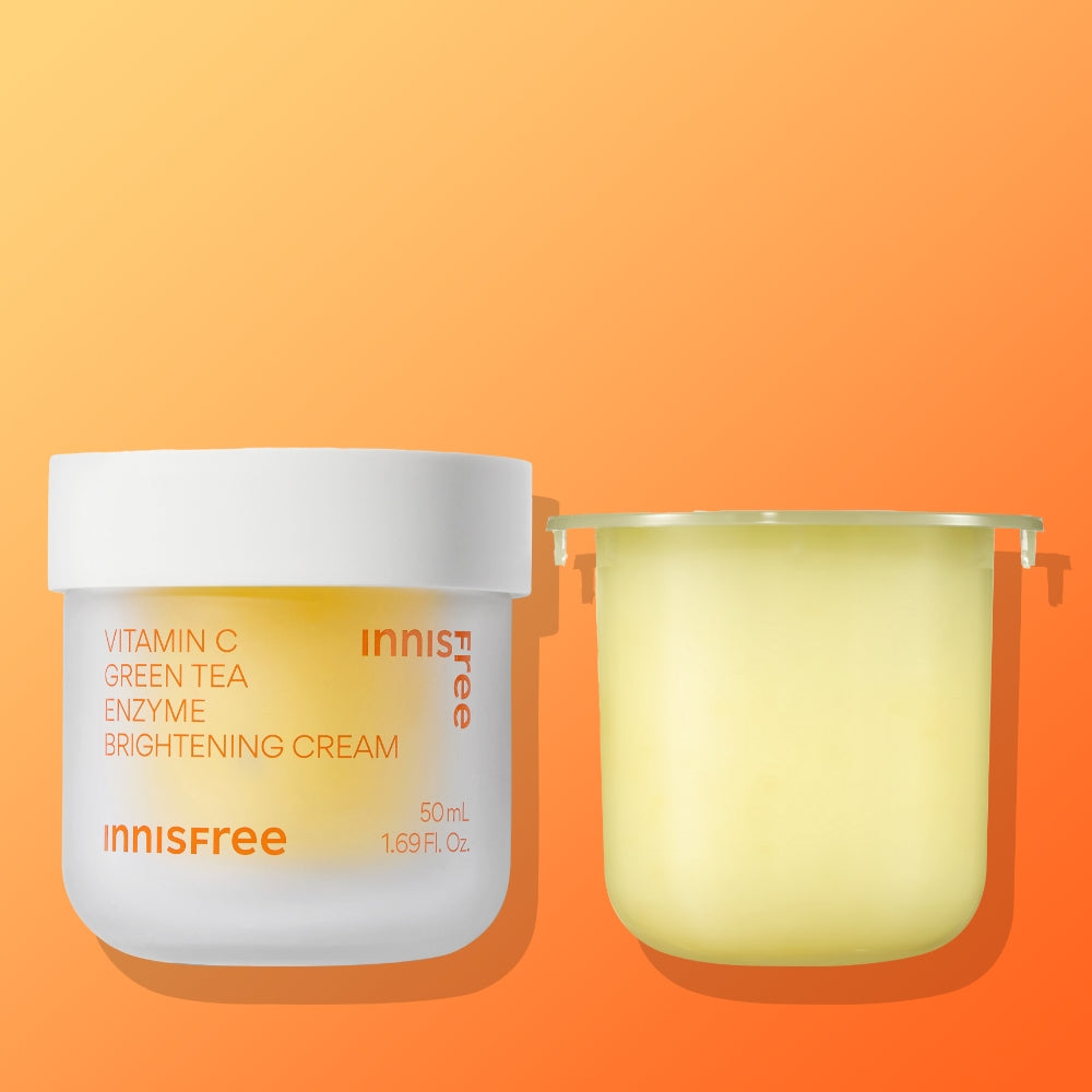 Innisfree Vitamin C Capsule Moisturizing Cream 50ml + Refill 50ml