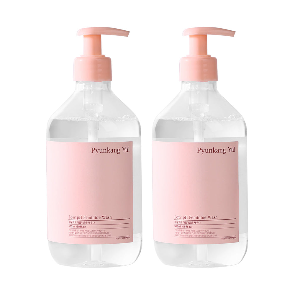 Pyunkang Yul Mild Acidic Y-Zone Feminine Wash Gel 500ml (2 Pack)