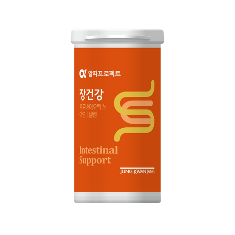 JungKwanJang Alpha Project Gut Health 500 mg x 60 Capsules (1 Pack)