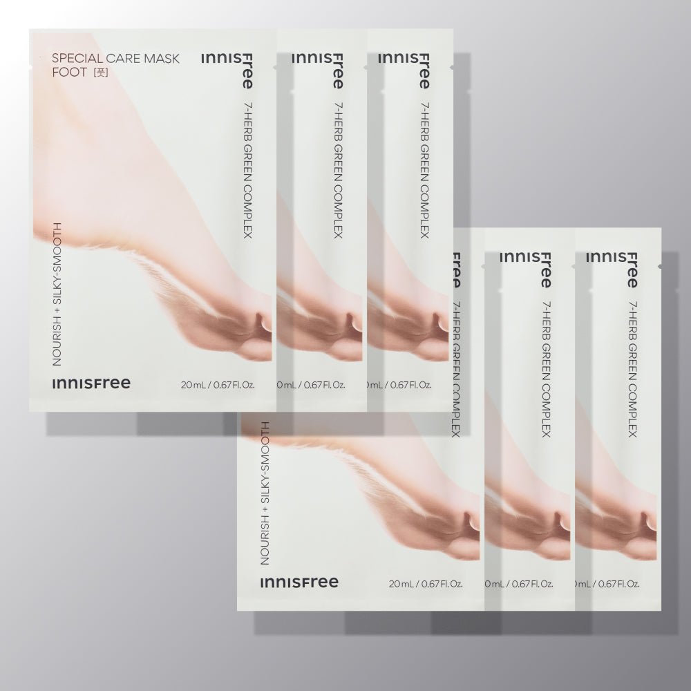 Innisfree Special Care Foot Mask 20ml 6 sheets