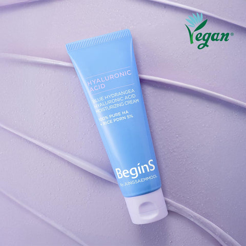 BeginS By JUNG SAEM MOOL Blue Hydrangea Hyaluronic Moisture Cream 50ml
