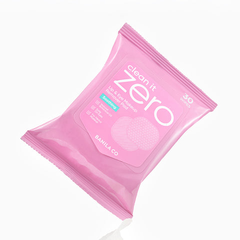 Banila Co Clean It Zero Soothing Lip & Eye Remover Pads 60g (30 sheets)