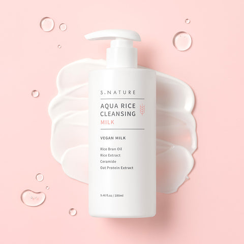 S.Nature Aqua Rice Cleansing Milk 280ml