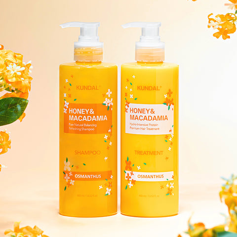 Kundal Shampoo & Treatment Osmanthus Set 400ml