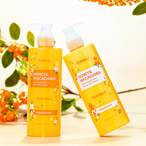 Kundal Shampoo & Treatment Osmanthus Set 400ml
