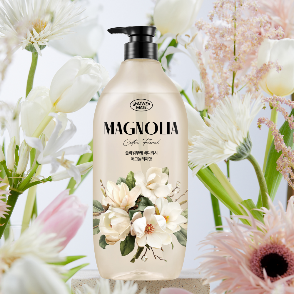 Shower Mate Bouquet Body Wash 900g (Magnolia)