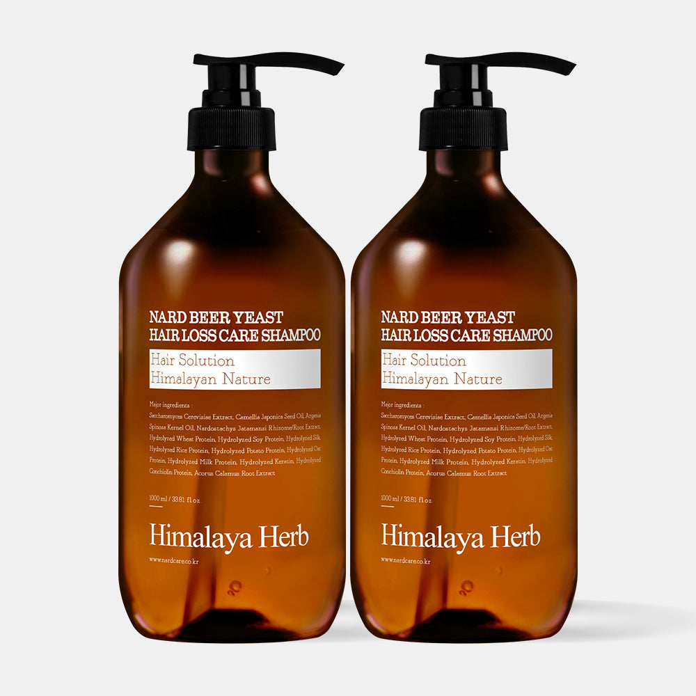 Nard Brewer's Yeast Hair Loss Relief Shampoo 1L (2 Pack)