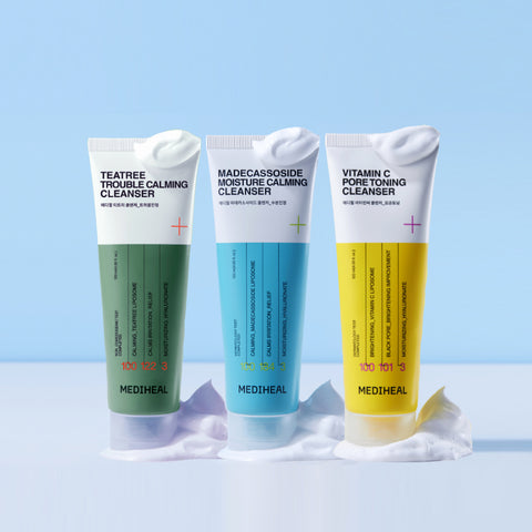 Mediheal Best Cleansing Foam 120ml 3-Piece Set