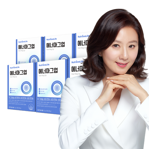 Nutrione Kim Hee-ae Enermag Up Magnesium Oxide Supplement 30 Packets x 6