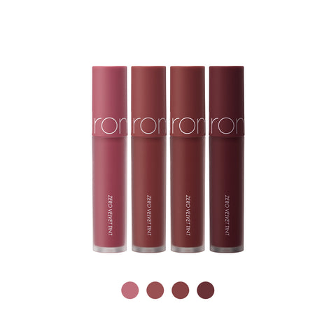 rom&nd Zero Velvet Tint #AutumnKnit (4 Colors)