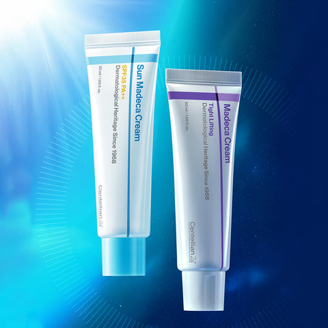 Centellian24 Madeca Cream Tight Lifting Special Set - All Day Summer Edition (50ml + 50ml)