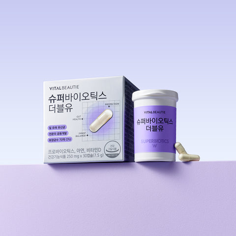 VITALBEAUTIE Superbiotics W - 30-Day x3 (Women's Probiotic) + 18-Stick Gift