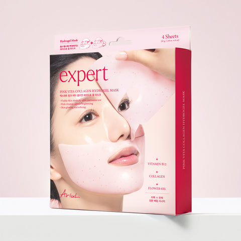 Ariul Expert Pink Vita Collagen Gel Mask (4 sheets x 2)