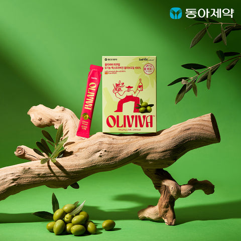 Dong-A Pharm Oliviva Picual Organic Olive Oil Sticks 30 sticks x 5 boxes (150 sticks)