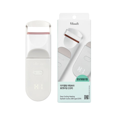 Fillimilli Easy Curling Heating Eyelash Curler (Rechargeable, 22R)