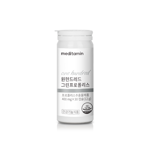 Meditamin One Hundred Green Propolis, 30 Capsules