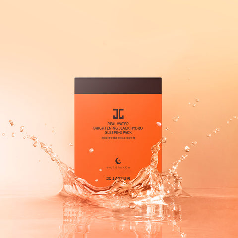 JAYJUN Black Water-Glow Hydro Sleeping Pack 30 Pack (30 x 4ml)
