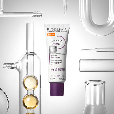 Bioderma Cicabio Cream+ SPF50+ 40ml (Triple Deep Repair Sun Cream)