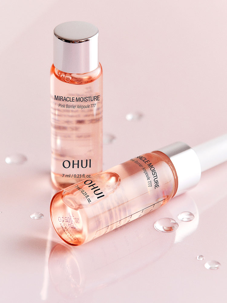 OHUI Miracle Moisture Pink Barrier Ampoule 777 49ml