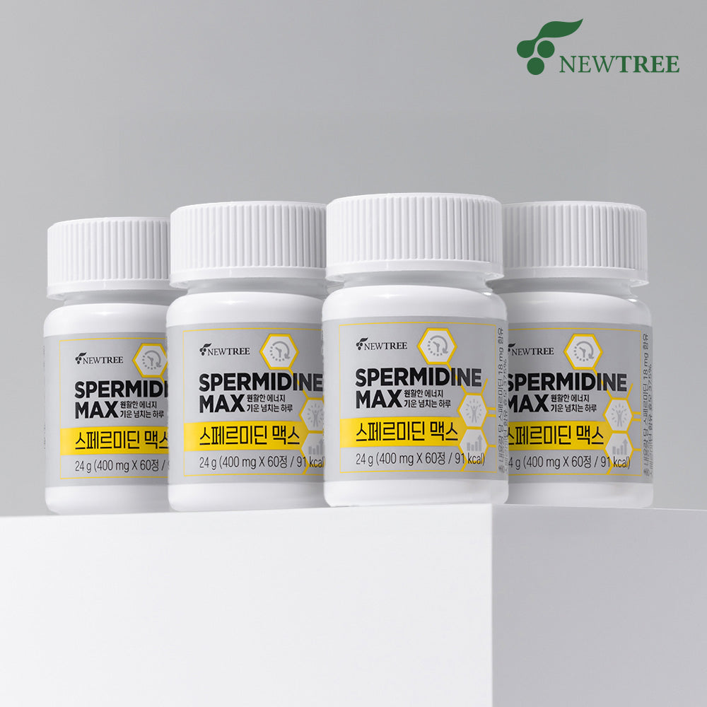 Newtree Yeast Spermidine Max 4-Month Supply (Chewable Tablets)