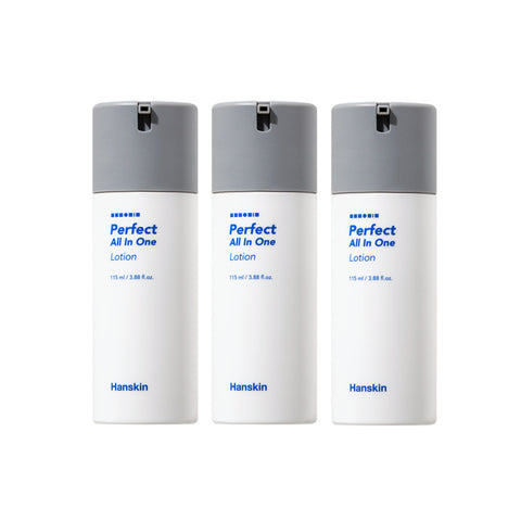 Hanskin Perfect All-in-One Lotion 115ml (3 Pack)