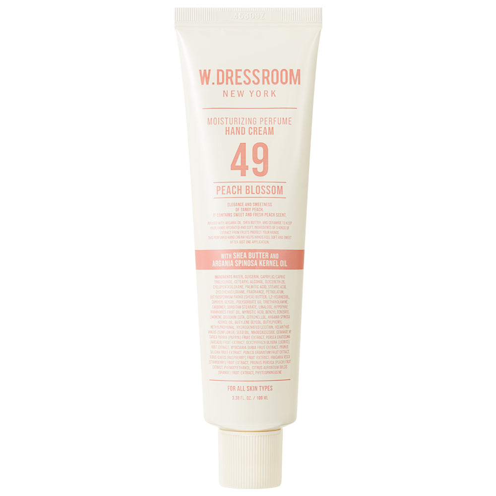 W.Dressroom Perfume Hand Cream No.49 Peach Blossom 100ml