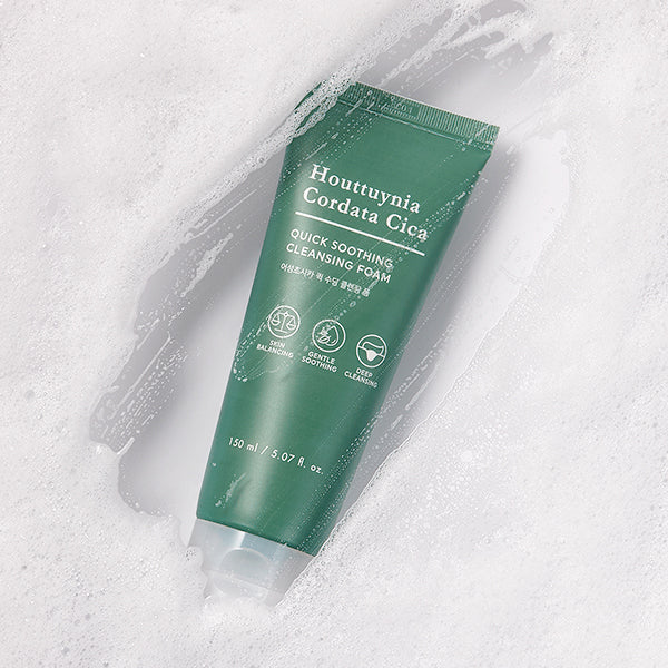 TONYMOLY Houttuynia Cica Quick Soothing Cleansing Foam 150ml