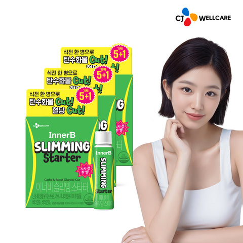 CJ Wellcare Innerb Slimming Starter Pre-Meal Liquid Fiber Garcinia 50g (3 Pack)