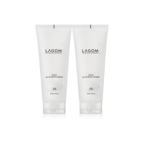 Lagom pH Cure Cleansing Duo (pH Cure Foam 120ml + Gel-to-Water Cleanser 200ml)