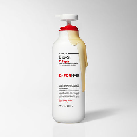 Dr.FORHAIR Poligen Bio 3 Shampoo 500ml (3 Pack)