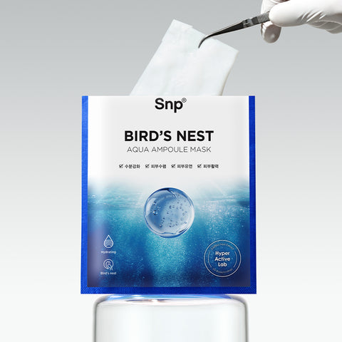 SNP Ampoule Mask 10 Sheets Trio (Gold + Diamond + Swallow's Nest)