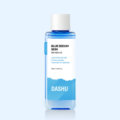 Dashu Boy Blue Hydration 4-Piece Set (Skin & Lotion) + Moisture Cream 50ml & Serum 20ml