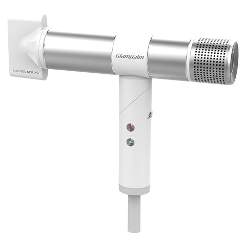 Glampalm Glam Chic AirTrip Free-Voltage Hair Dryer White GP716WH