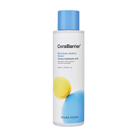 Holika Holika Cera Barrier Moisture Active Toner 200ml + Cream-In-Serum 50ml 2-Piece Set