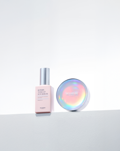 Troiareuke Tone-up Sun Serum + Bridal Cushion (50ml Sun Serum + Cushion)