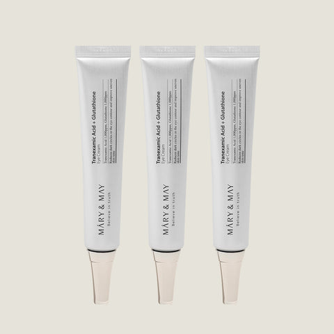 Mary&May Tranexamic Acid + Glutathione Eye Cream 30ml (3 pack)