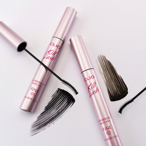 Clio Killlash Superproof Mascara Fine + Mascara Remover