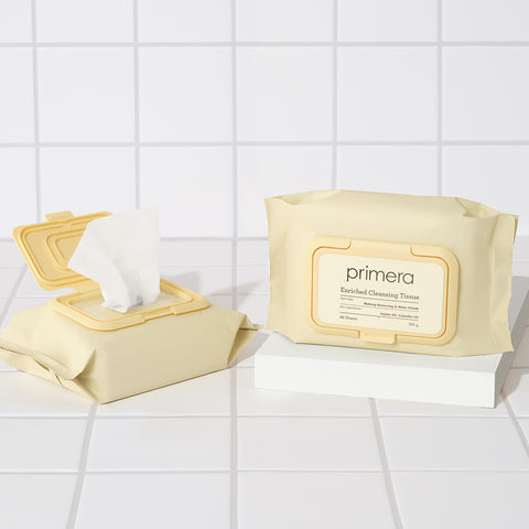 Primera Enriched Cleansing Tissues 60 Sheets